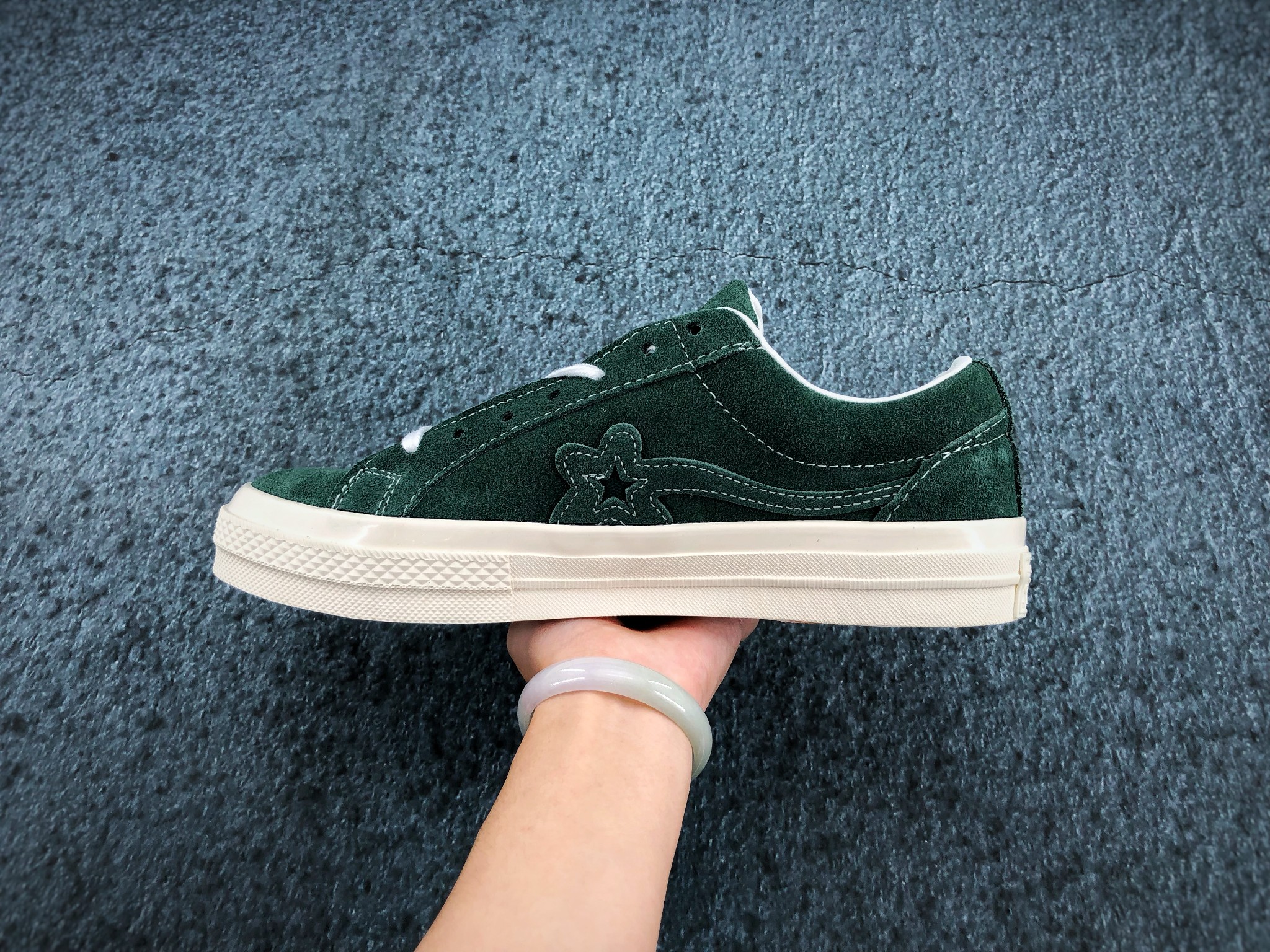 Giày Converse Golf Le Fleur x One Star Ox 'Greener Pastures' 162130C - Ảnh 3