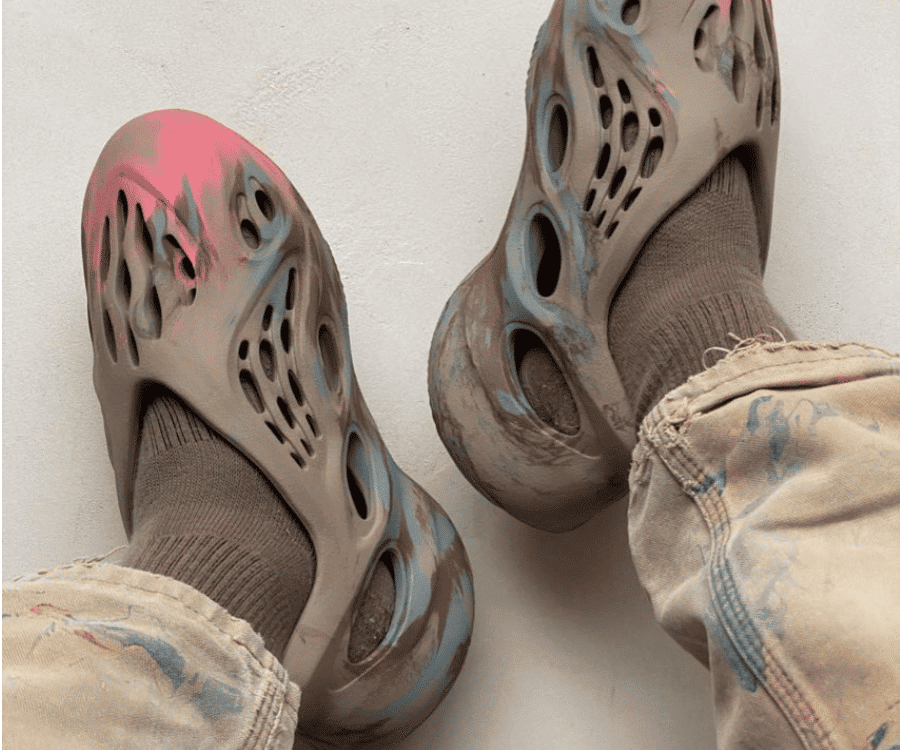 Dép Adidas Yeezy Foam Runner Mx Sand Grey GY3969 - Ảnh 7