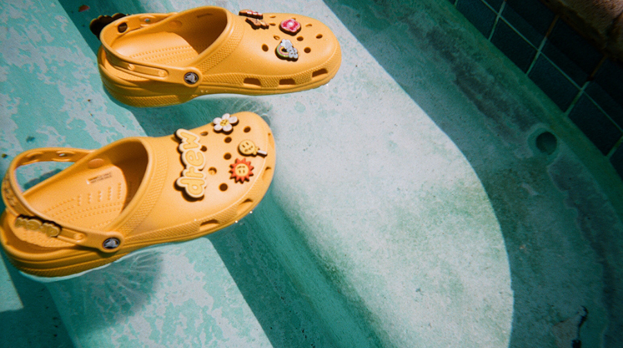 Dép Crocs Classic Clog Bieber With Drew House 207267-700 - Ảnh 4