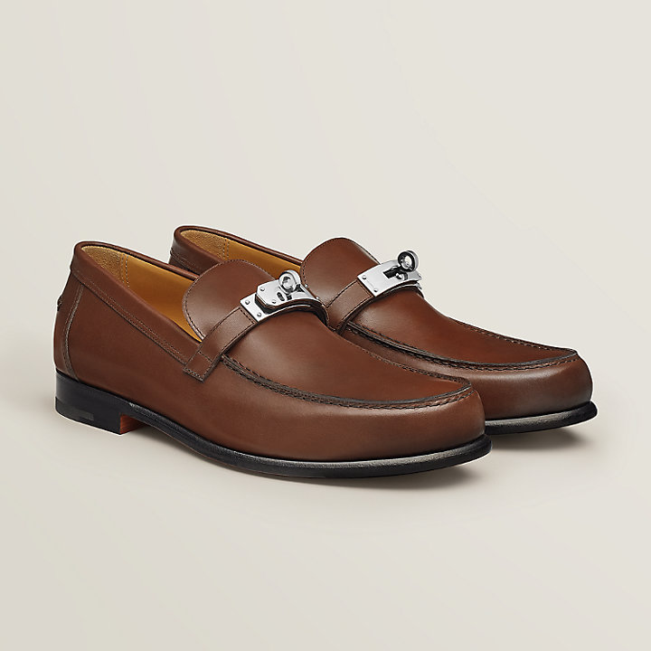 Giày Hermes Destin Loafer 'Marron Acajou' H212963ZA9N410 - Ảnh 2