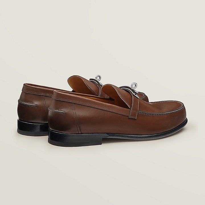 Giày Hermes Destin Loafer 'Marron Acajou' H212963ZA9N410 - Ảnh 3