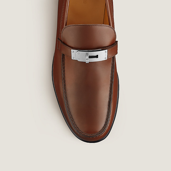 Giày Hermes Destin Loafer 'Marron Acajou' H212963ZA9N410 - Ảnh 4