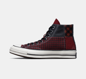 Giay Converse Chuck 70 Engineered Plaid Team Red 170617