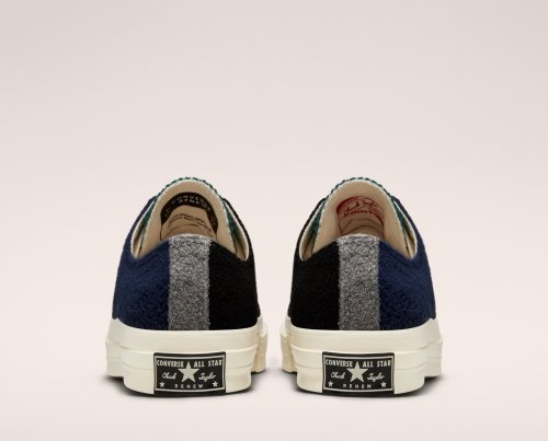 Giày Converse Renew Chuck 70 Upcycle Fleece Black 172268C - Ảnh 4