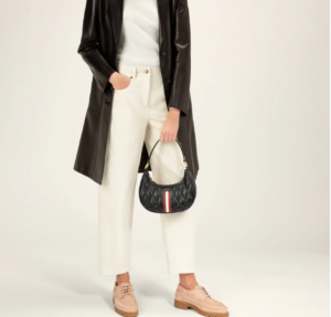 Alternative view of Túi Bally Deyr 'Black' DEYR-QT-901