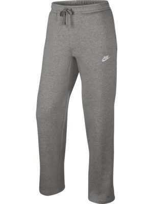 Quần Nike Club Fleece Open Hem Mens Sweatpants Grey White 804395-063