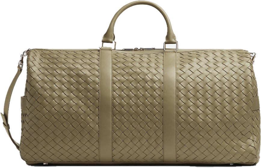 Tui Bottega Veneta Large Intrecciato Duffle 'Taupe' 650061V2E411511