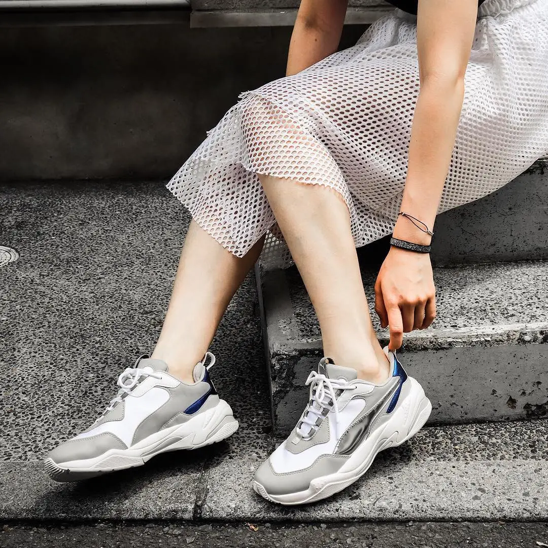 Alternative view of Giày Puma Wmns Thunder Electric 'Grey Violet' 367998-02
