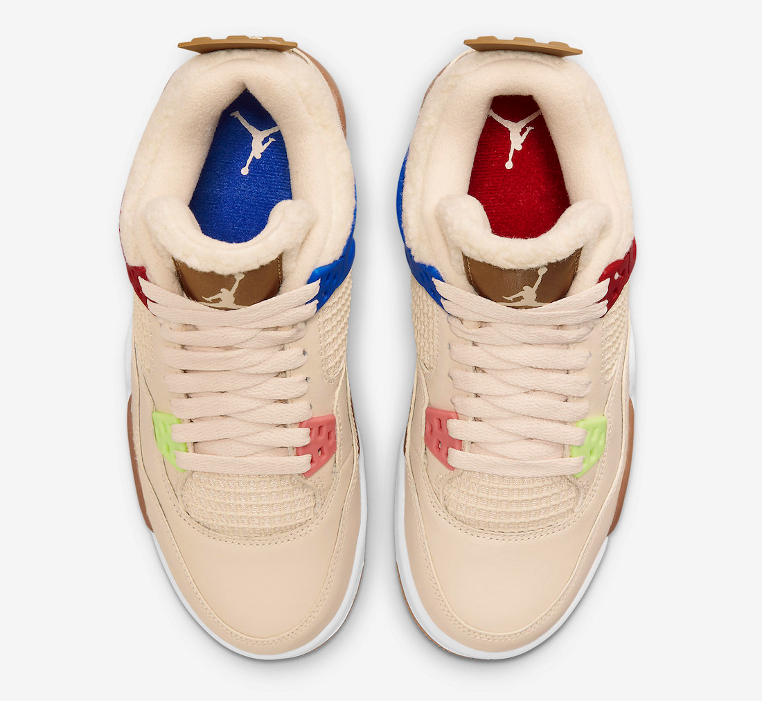 Giày Nike Air Jordan 4 Retro GS 'Wild Things' DH0572-264 - Ảnh 2