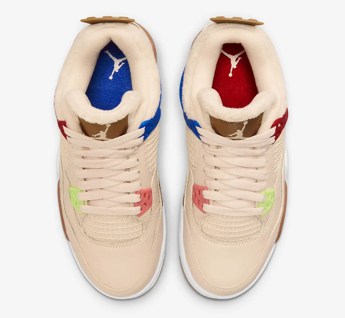 Alternative view of Giày Nike Air Jordan 4 Retro GS 'Wild Things' DH0572-264