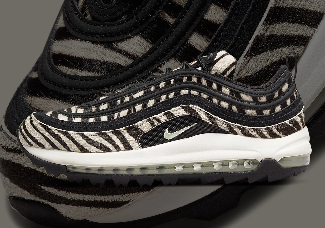 Giày Golf Nike Air Max 97 'Golf NRG Zebra' DH1313-001 - Ảnh 2