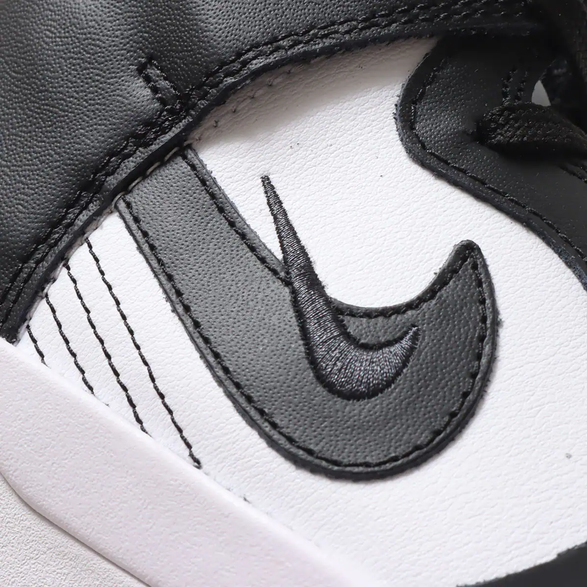 Giày Nike Dunk High Rebel 'Black White' DH3718-104 - Ảnh 8