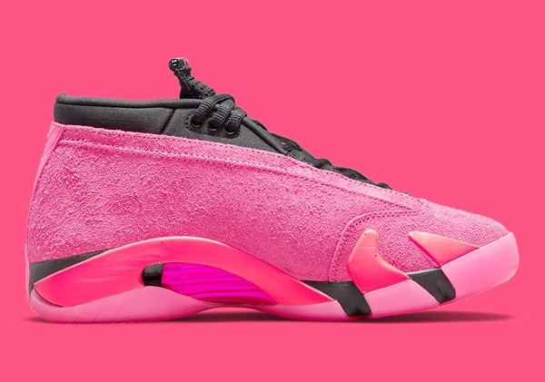 Giày Nike Wmns Air Jordan 14 Retro Low 'Shocking Pink' DH4121-600 - Ảnh 6