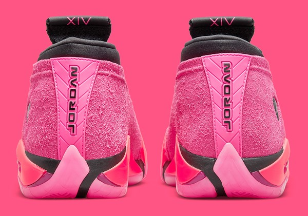 Giày Nike Wmns Air Jordan 14 Retro Low 'Shocking Pink' DH4121-600 - Ảnh 8