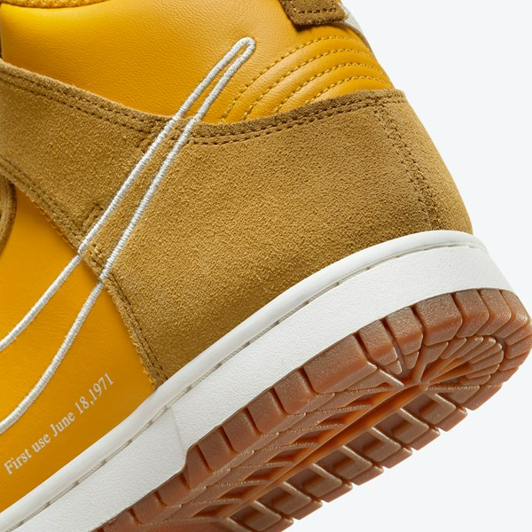 Giày Nike Dunk High SE First Use University 'Gold' DH6758-700 - Ảnh 7