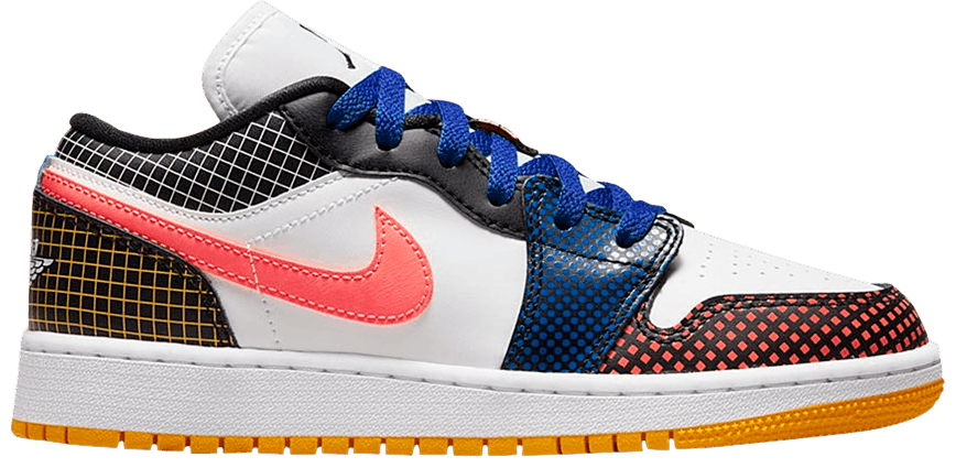 Giày Nike Air Jordan 1 Low MMD BG 'Multi Grid' DH7547-100