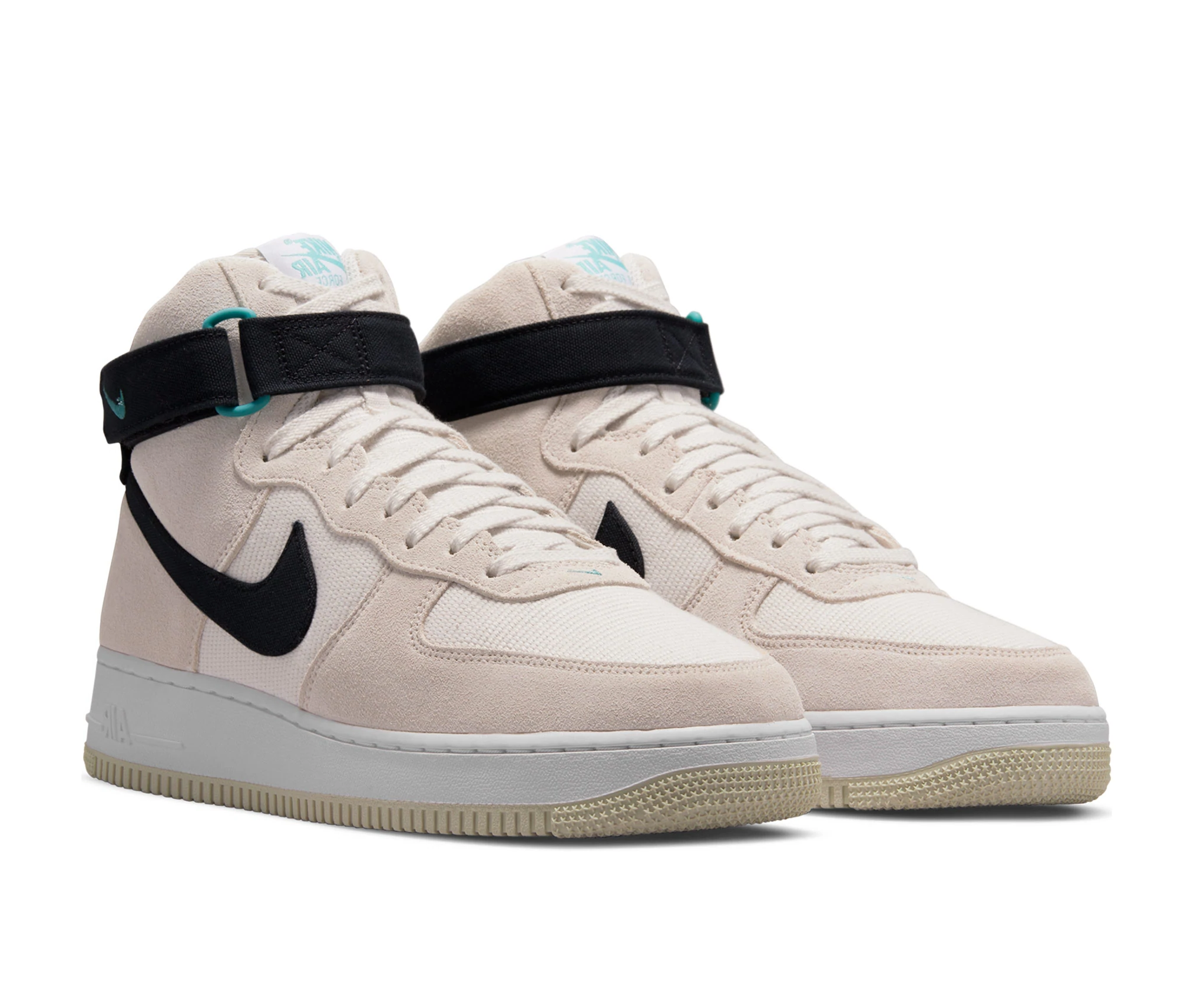 Giày Nike Air Force 1 High 'Cream Black' DH7566-100 - Ảnh 4