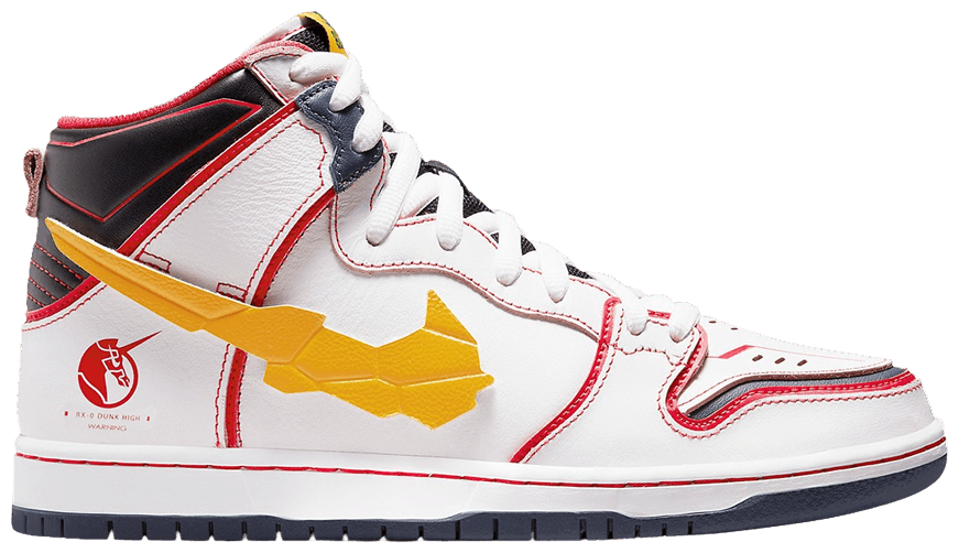 Giày Nike Gundam x Dunk High SB 'Project Unicorn RX 0' DH7717-100