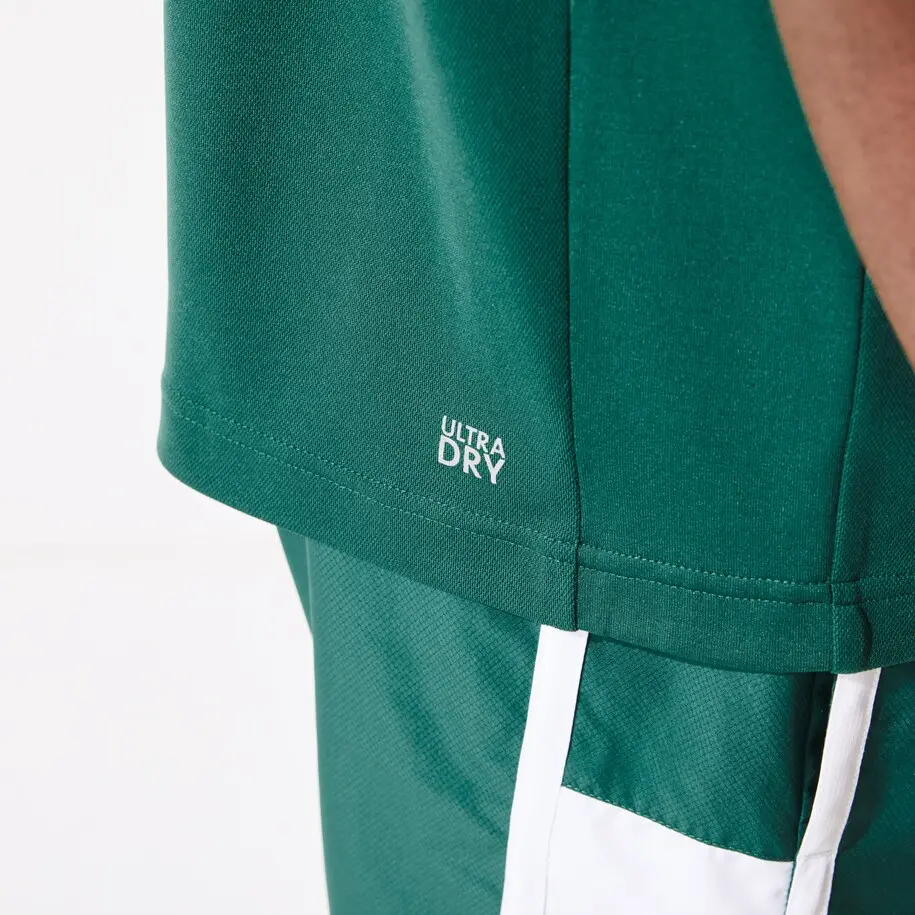 Alternative view of Áo Men’s Lacoste Sport Striped Polo Shirt 'Green' DH9681-UGA