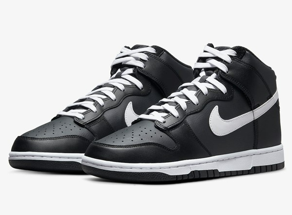 Giày Nike Dunk High Retro Anthracite 'White Black' DJ6189-001 - Ảnh 2