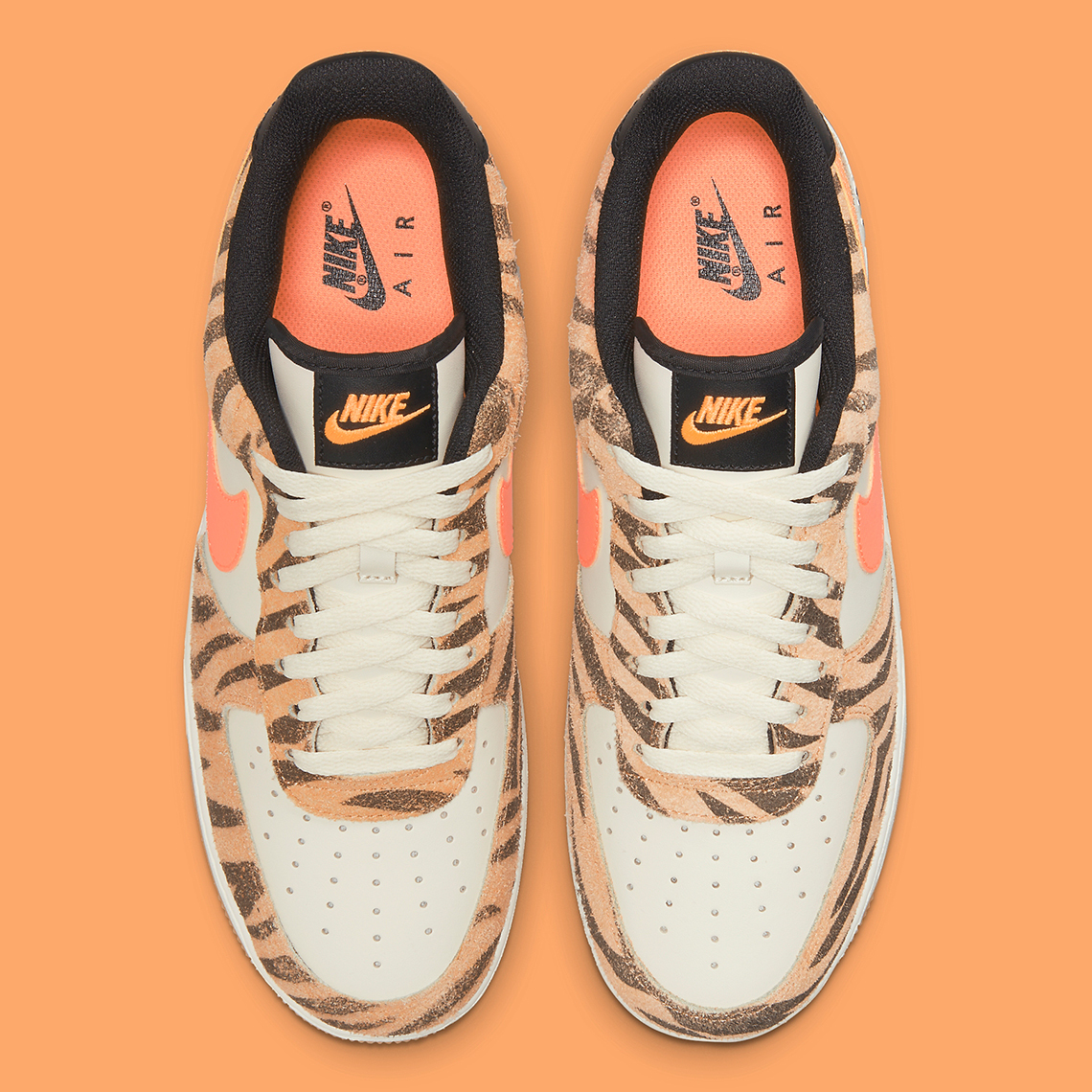 Giày Nike Air Force 1 Low Premium 'Daktari Stripes' DJ6192-100 - Ảnh 7