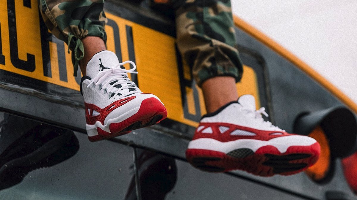 Giày Nike Air Jordan 11 Retro Low IE 'Gym Red' 919712-101 - Ảnh 4