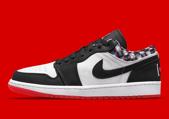 Giày Nike Air Jordan 1 Low 'Quai 54' 2021 DM0095-106 - Ảnh 7