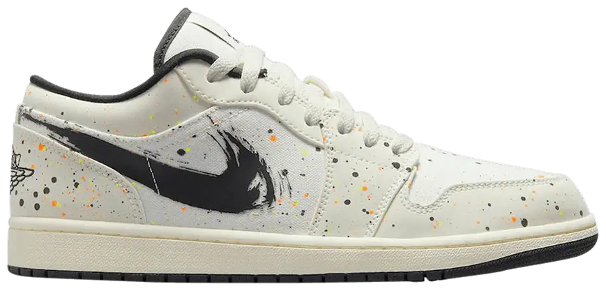 Giày Nike Air Jordan 1 Low 'Brushstroke Swoosh Paint Splatter' DM3528-100