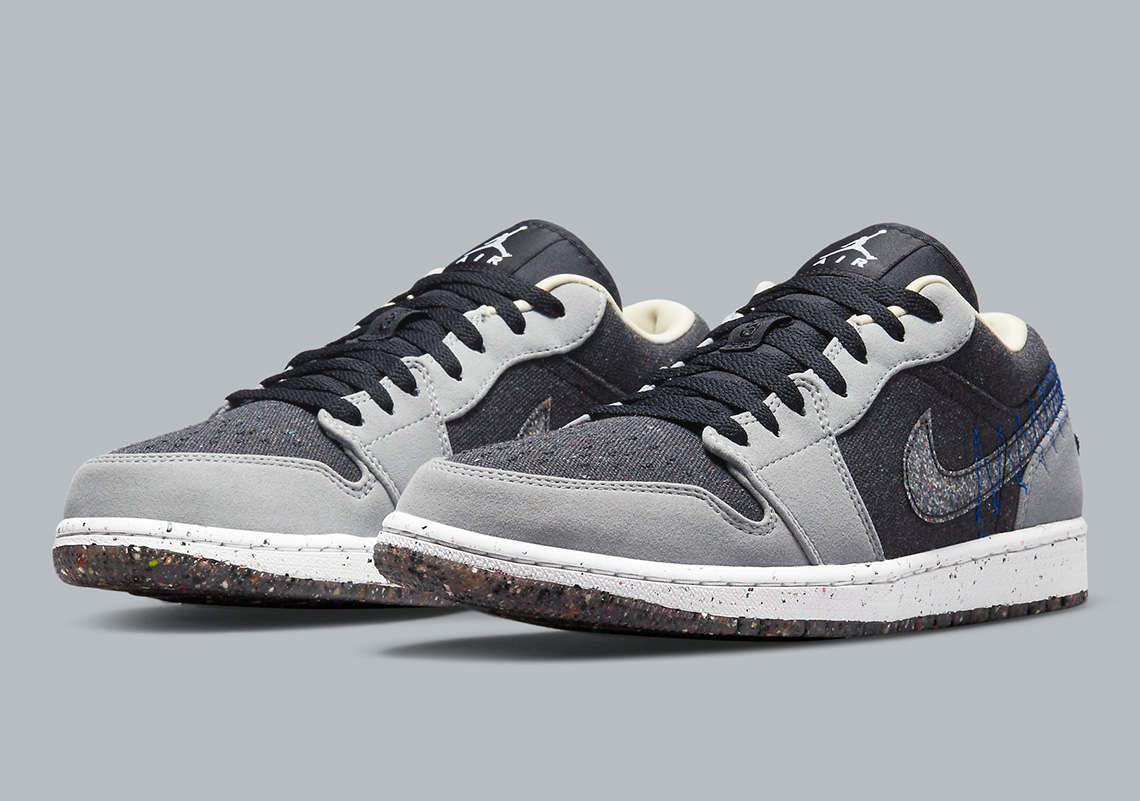 Giày Nike Air Jordan 1 Low 'Crater' DM4657-001 - Ảnh 5