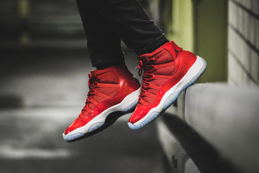 Giày Nike Air Jordan 11 Retro GS 'Win Like '96' 378038-623 - Ảnh 2
