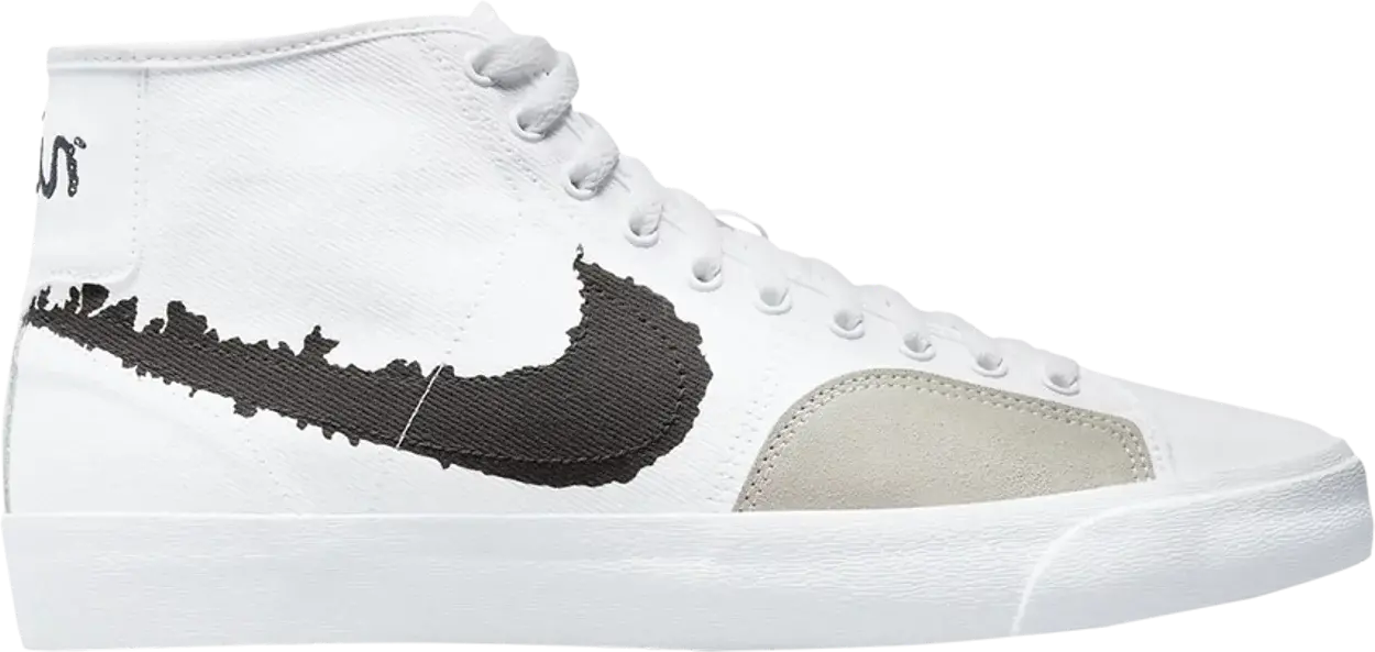 Giày Nike SB Blazer Court Mid 'Black White' DM8553-100