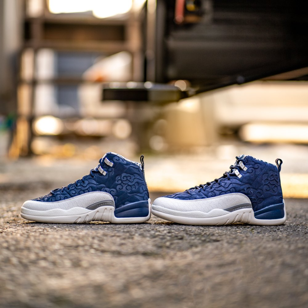 Giày Nike Air Jordan 12 Retro GS 'International Flight' BV8017-445 - Ảnh 6