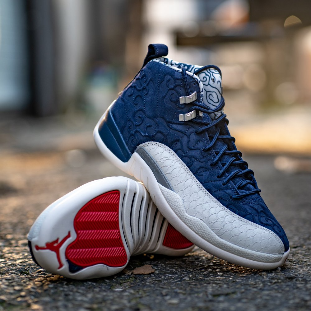 Giày Nike Air Jordan 12 Retro GS 'International Flight' BV8017-445 - Ảnh 5