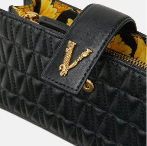 Alternative view of Túi Versace Virtus Quilted Mini Black DP8H975V-DNATR2-DNMOV