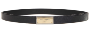 Thắt lưng Dolce & Gabbana Logo Buckle Tumbled Belt BC4591-AV480-80999