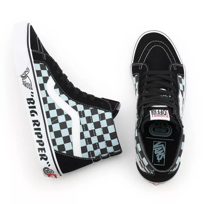 Giày Vans SE Bikes SK8-Hi Reissue 'Black' VN0A4BV8A0E - Ảnh 4