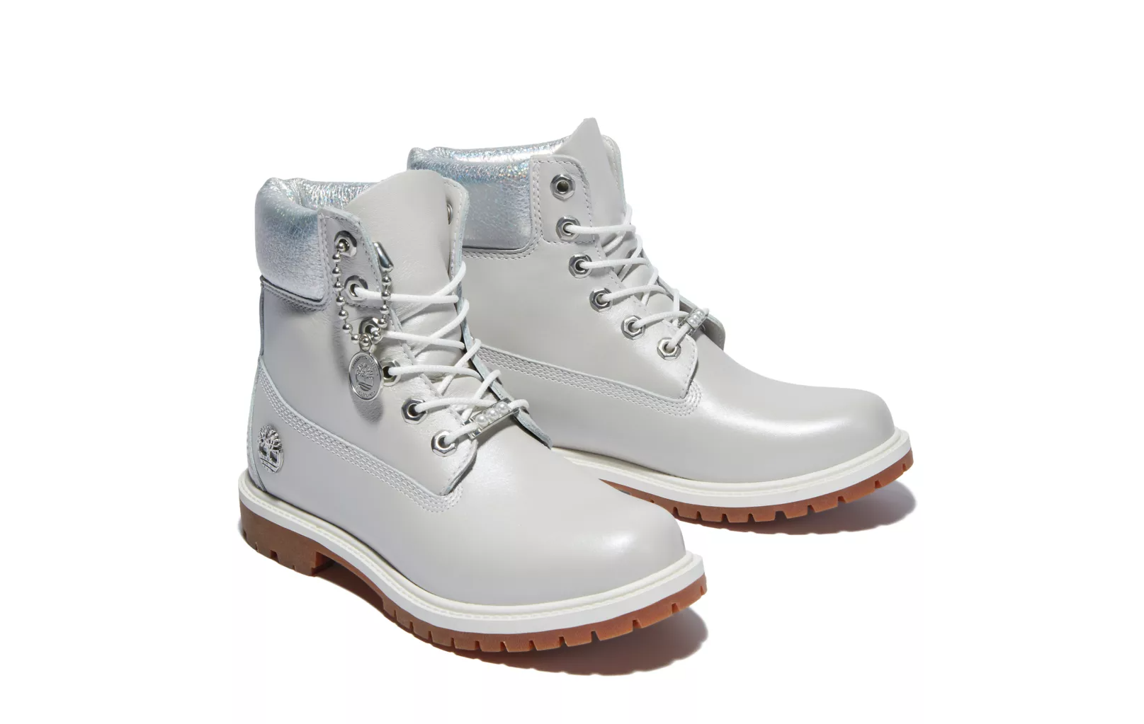 Giay Timberland Women's Heritage 6-Inch 'Silver' A2M4DQ20