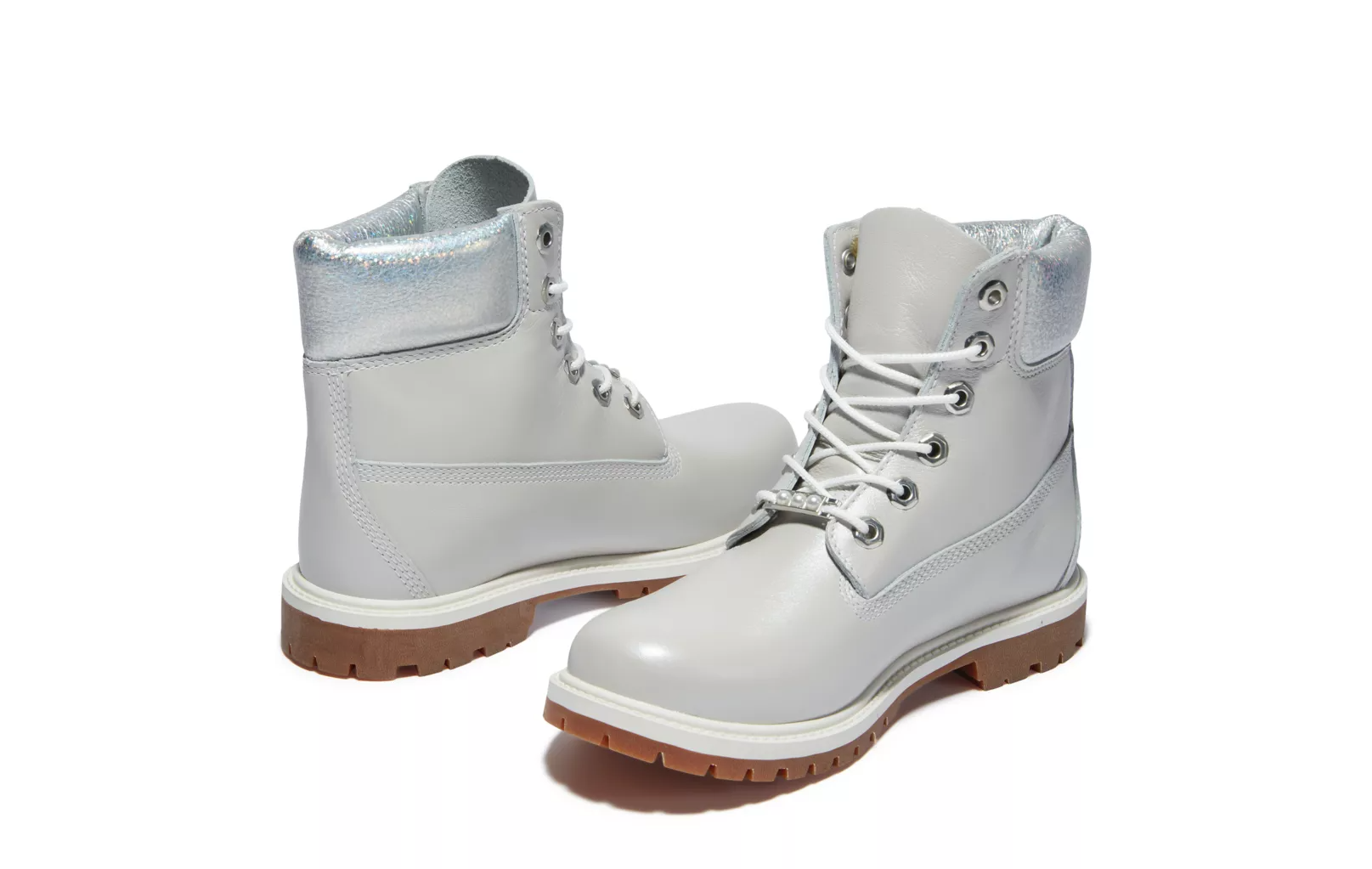 Giay Timberland Women's Heritage 6-Inch 'Silver' A2M4DQ20