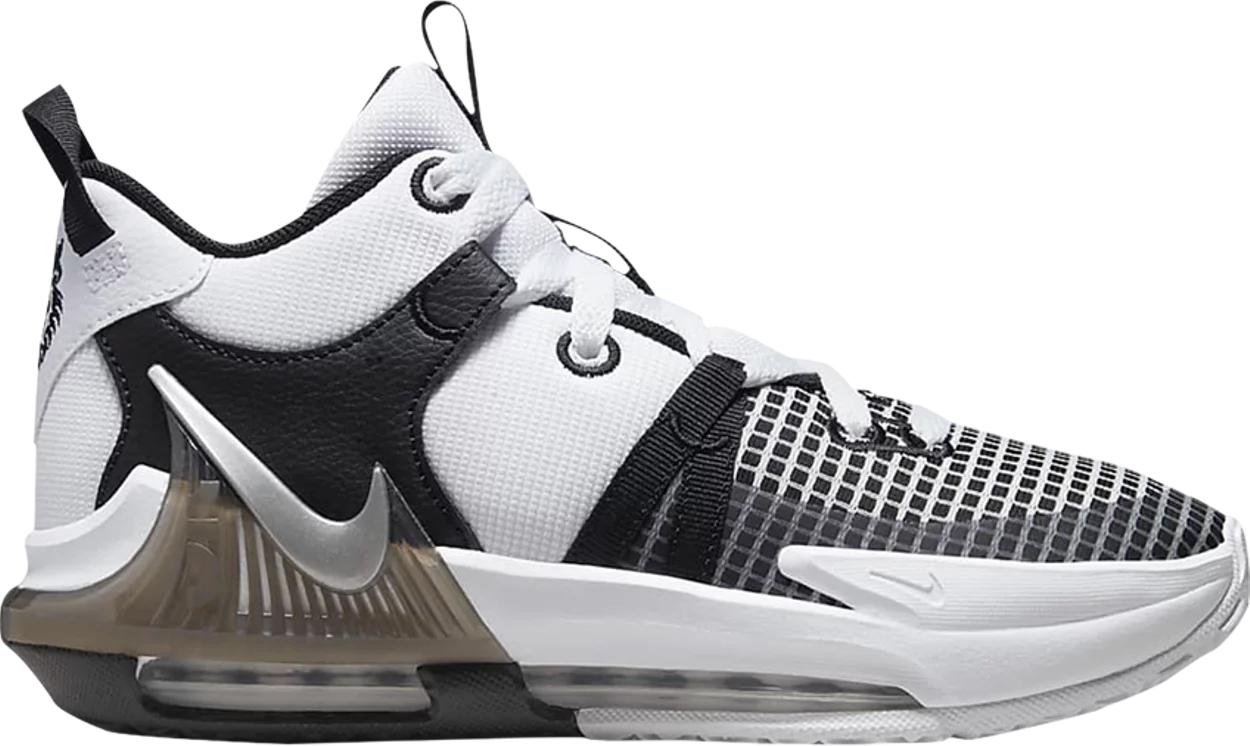 Giay Nike LeBron Witness 7 GS 'White Black' DQ8650-100