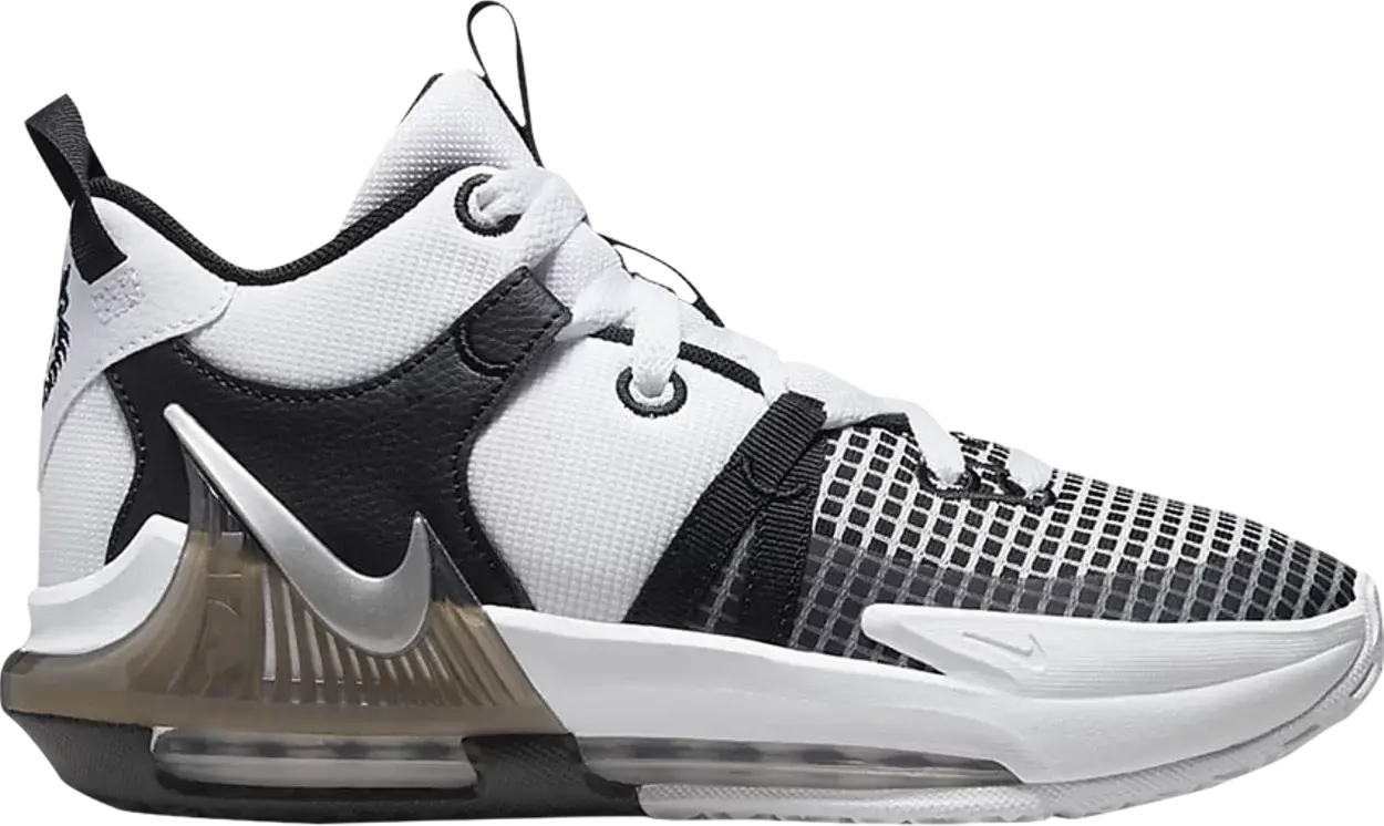 Giay Nike LeBron Witness 7 GS 'White Black' DQ8650-100