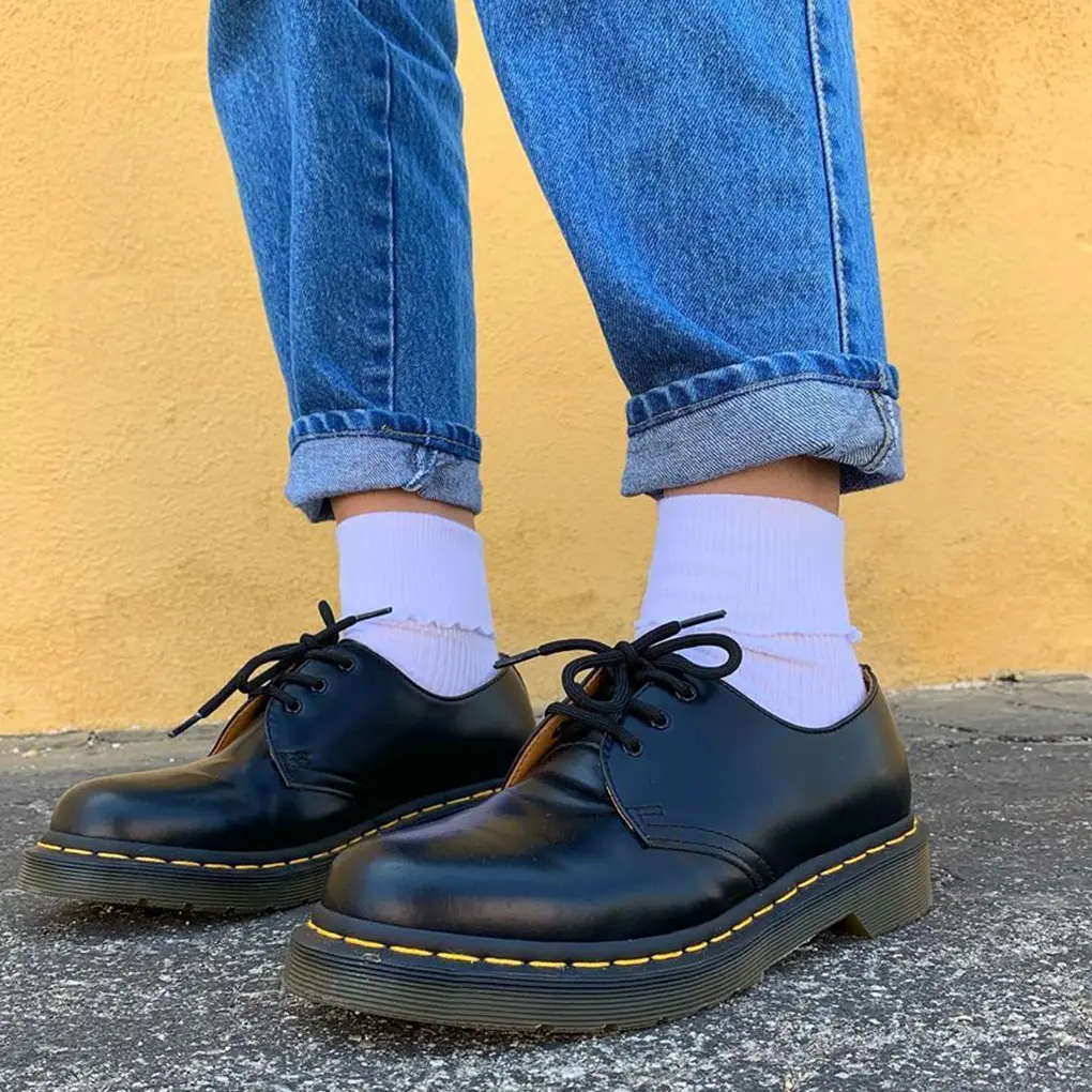 Alternative view of Giày Dr. Martens 1461 Black Smooth Leather 11838002