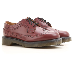 Alternative view of Giày Dr.Martens Red Smooth Brogues 'Cherry' 13844600