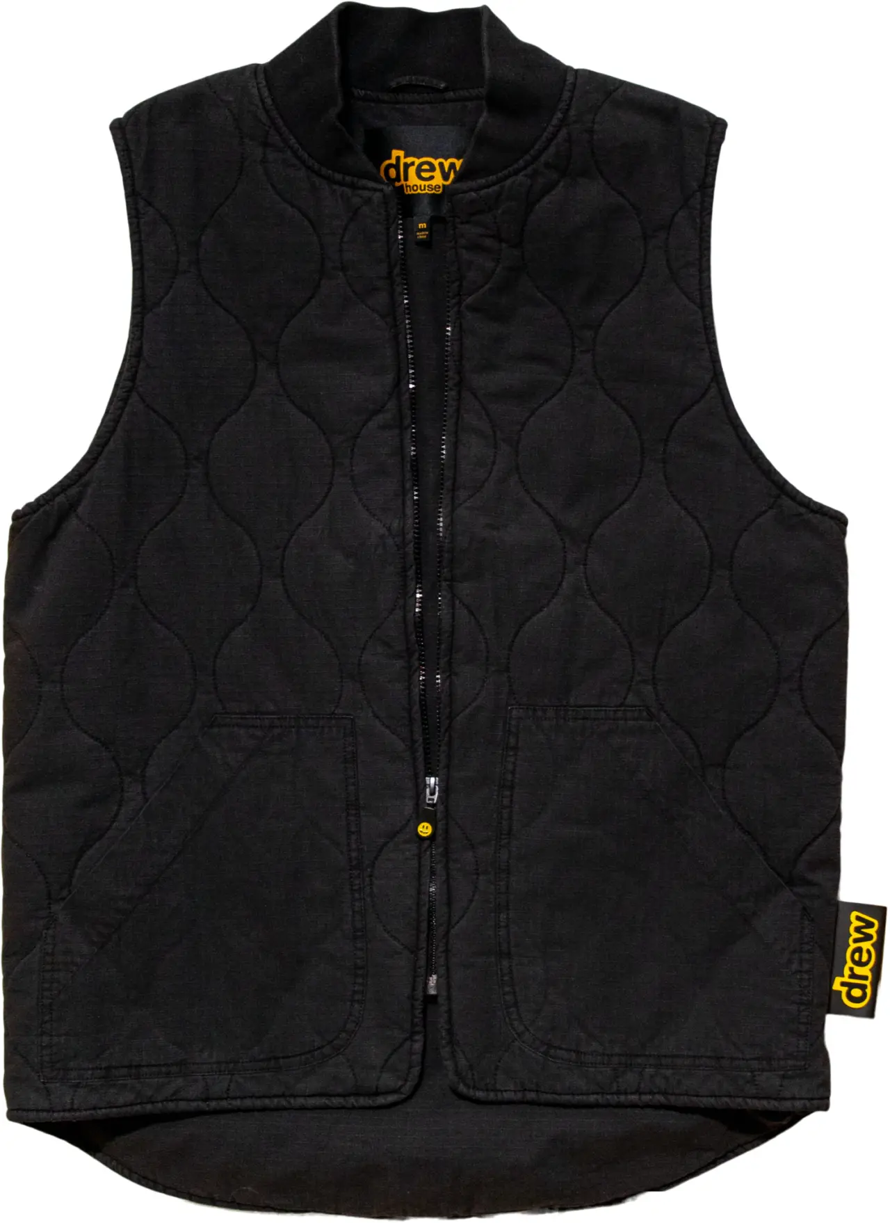 Áo Drew House Cotton Ripstop Mascot Vest Black