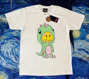 Alternative view of Áo Drew House Dinodrew SS White Tee