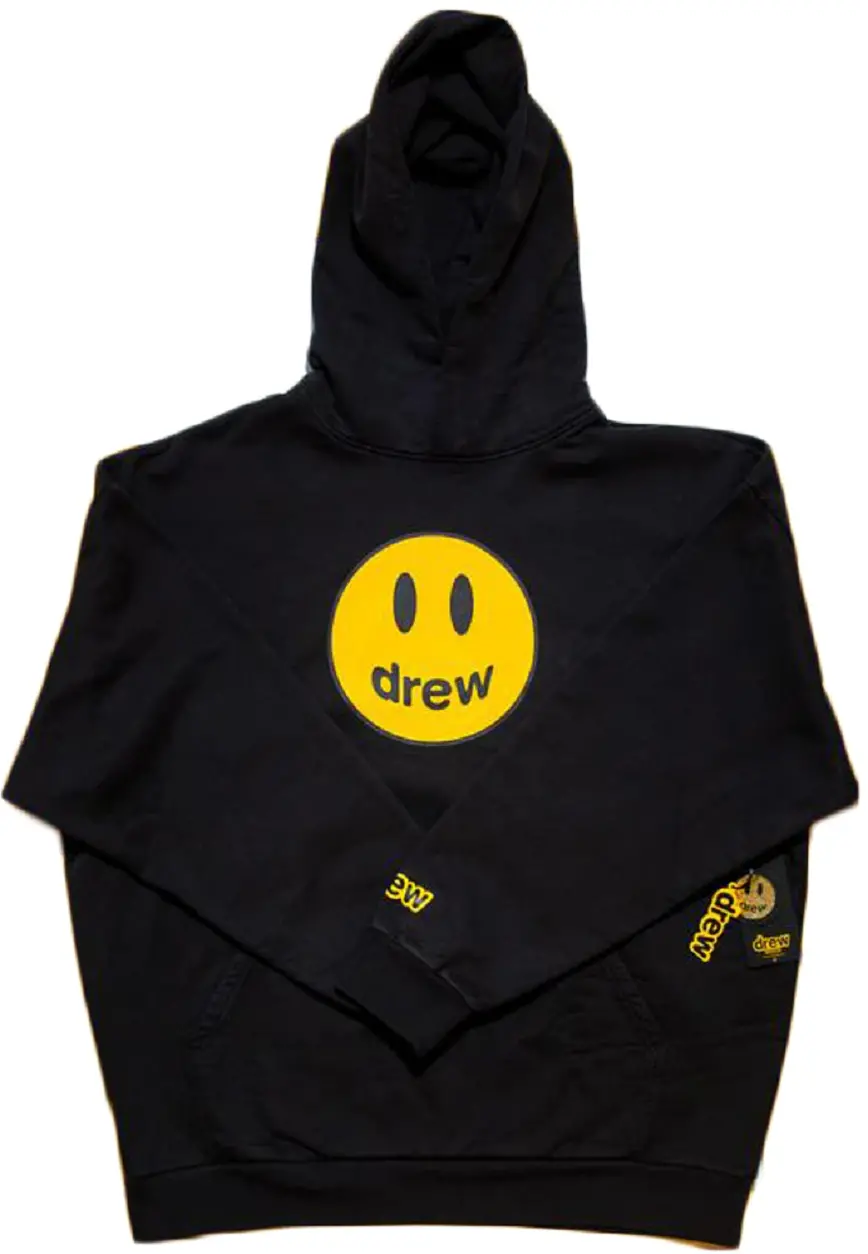 Áo Drew House Mascot Black Hoodie DH-MAHBK