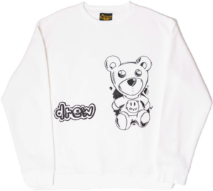Áo Drew House Theordore Sketch Crewneck Off White