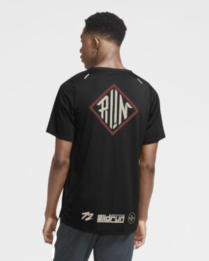 Alternative view of Nike Dri-Fit Rise 365 Wild Run T-Shirt CU5695-010