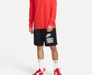 Quan Nike Dry Fit Starting 8 Inch Men's Basketball 'Black' DV9484-010