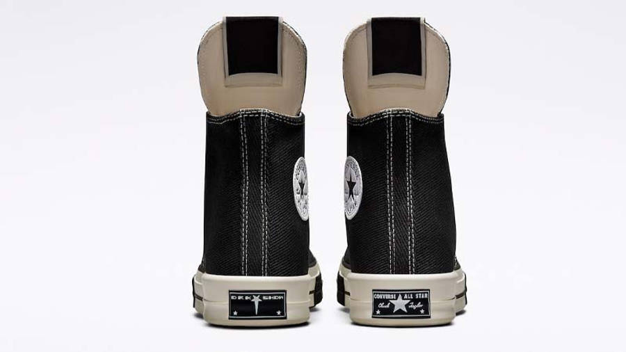 Giày Converse DRKSHDW x Chuck Taylor All Star 70 Hi 'Black' A00130C - Ảnh 8