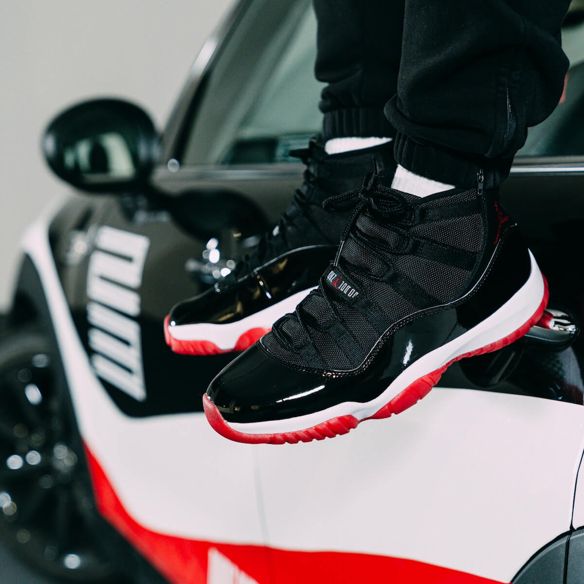 Giày Nike Air Jordan 11 Retro GS 'Bred' 2019 378038-061 - Ảnh 2